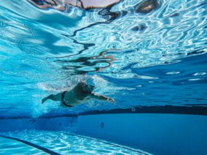 Pellea Fitness - Toronto Canada - Fitness Activity - Man Swimmer Swimming