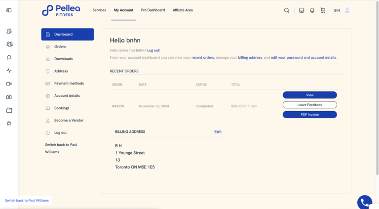 6.	Click “Leave Feedback".