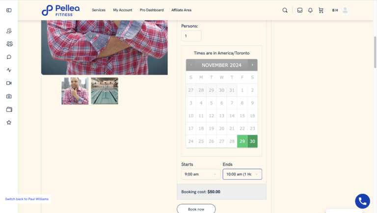 26.	Click, "Check Availability".