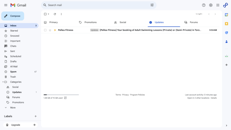 39.	Check your email account for the booking pending confirmation email.