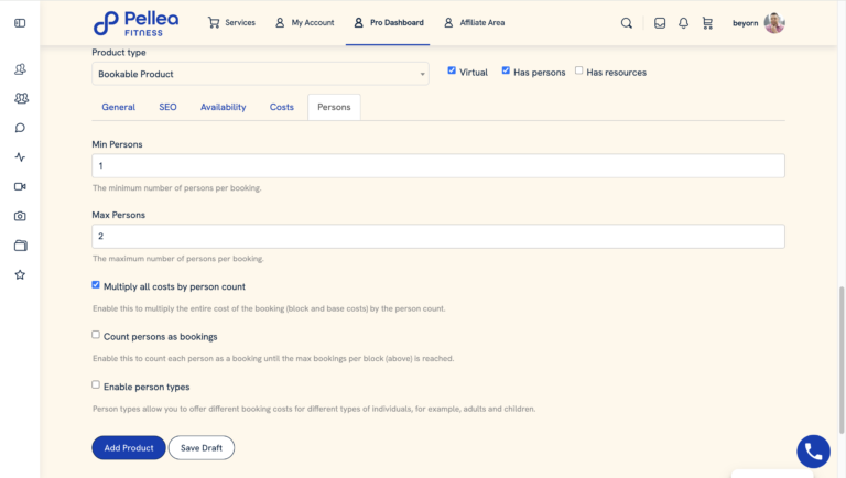 33.	Click “Save Draft”.