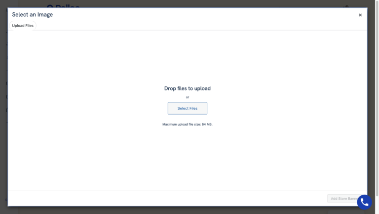 16.	Click “Select Files”.