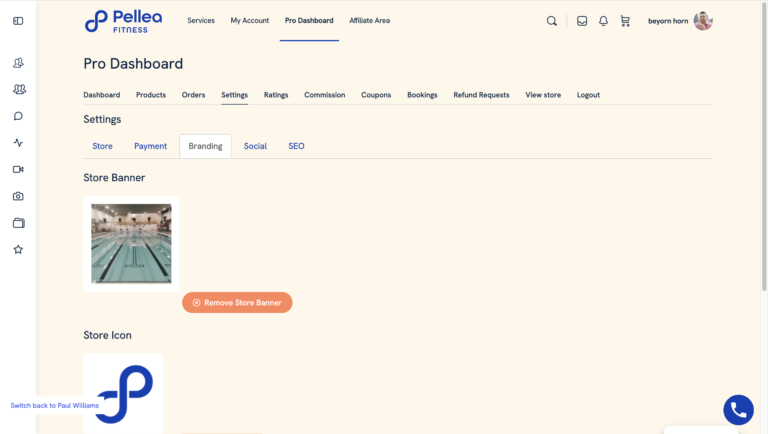 22.	Review the branding section.