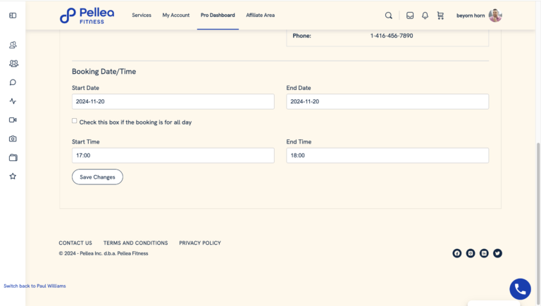 26.	Click “Save Changes”.
