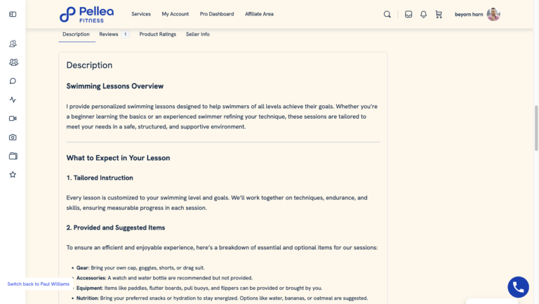 14.	Review the description sub-section.