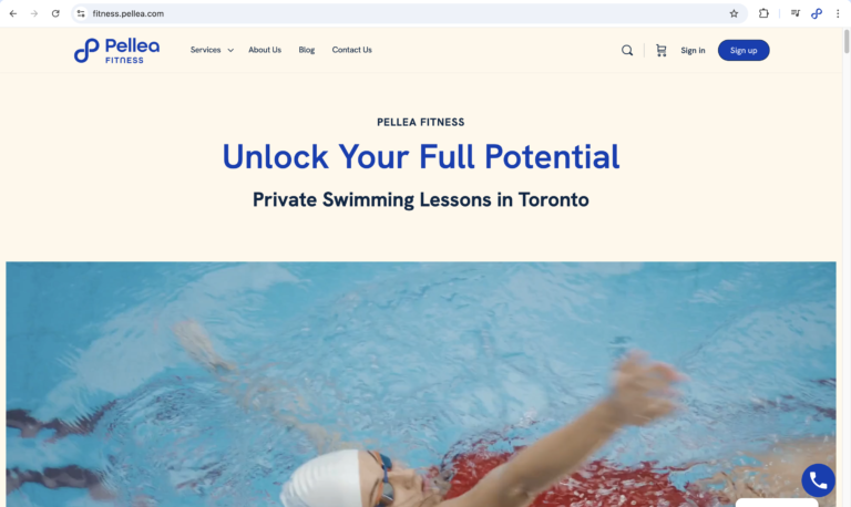 1.	Visit https://fitness.pellea.com/.