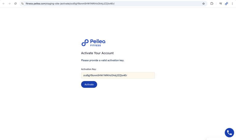 18.	Click “Activate”.