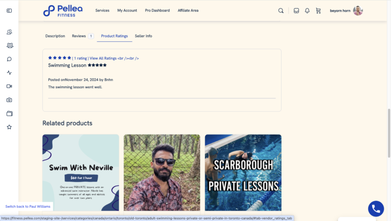 22.	Click on the view all ranking link.
