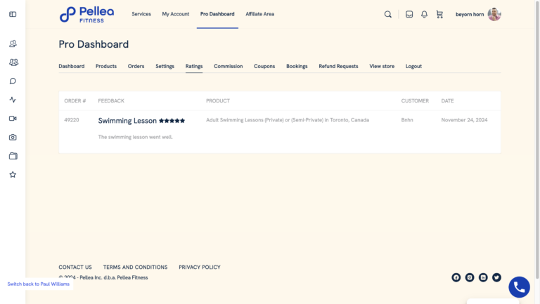 7.	Review rating.
