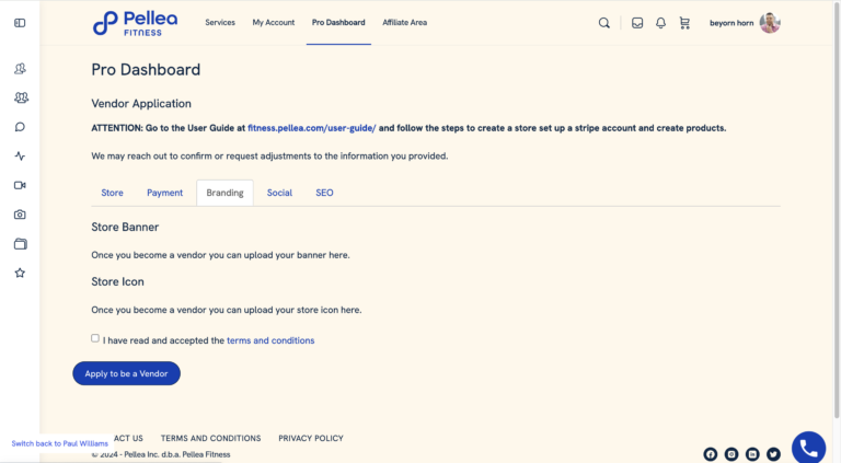 13.	Click the "Branding” sub-tab.