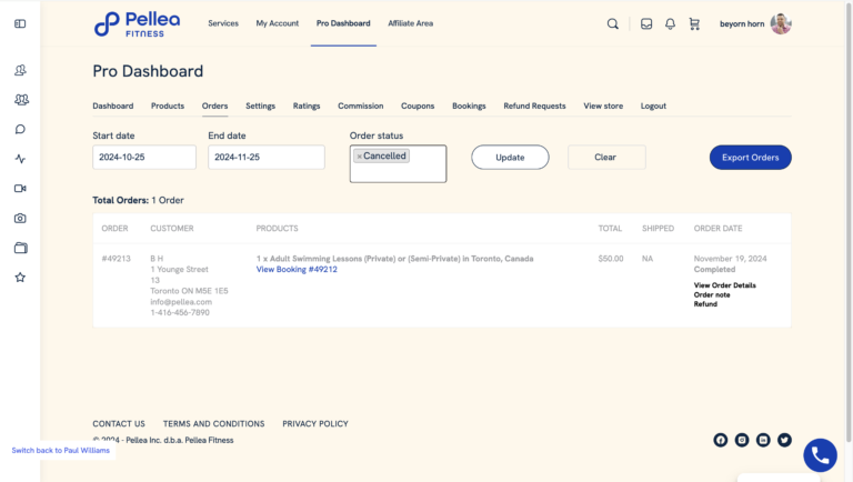 17.	Click “Update to view.