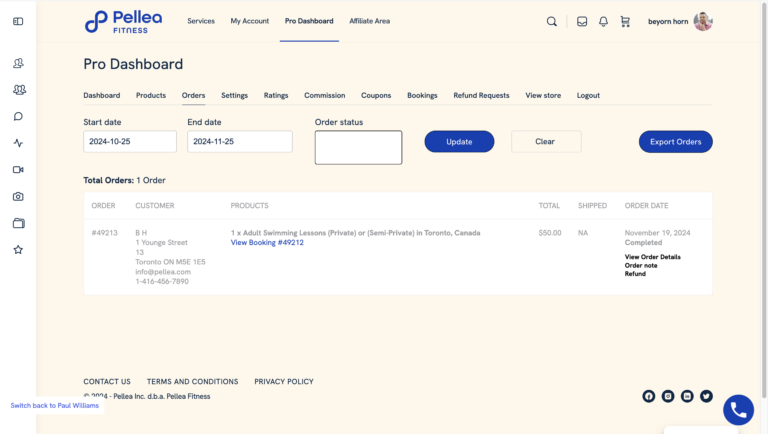 22.	Click “Order Note”.