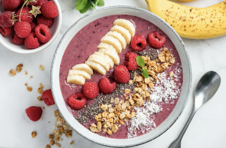 Pellea Fitness - Toronto Canada - Swimming Activity - Variety of Smoothie Bowl