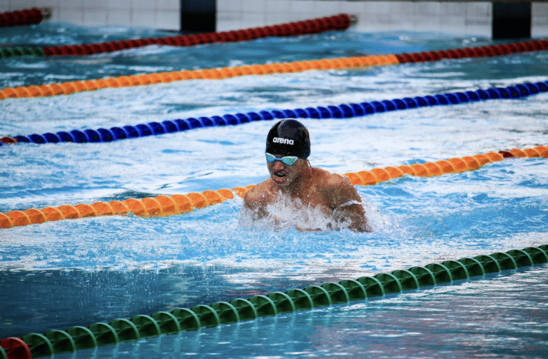 Pellea Fitness - Toronto Canada - Swimming Activity - Breaststroke Swimmer Breathing