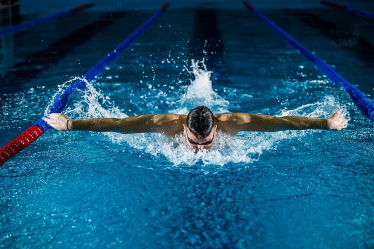 Pellea Fitness - Toronto Canada - Swimming Activity - Butterfly Swimmer Breathing