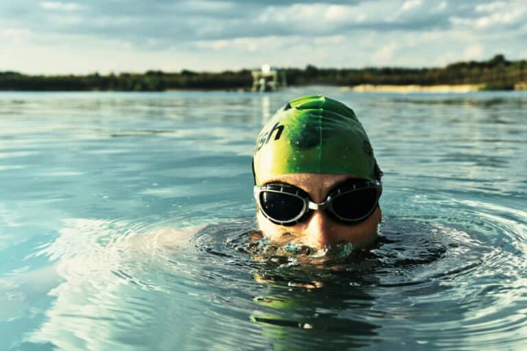 Pellea Fitness - Toronto Canada - Swimming Activity - Swimmer Wearing Goggles and Cap