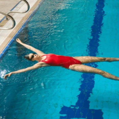 Pellea Fitness - Toronto Canada - Swimming Activity - Swimmer Back Floating